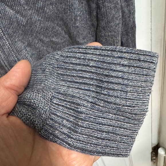 Banana Republic Gray Zip Up Sweater - Picture 3 of 5